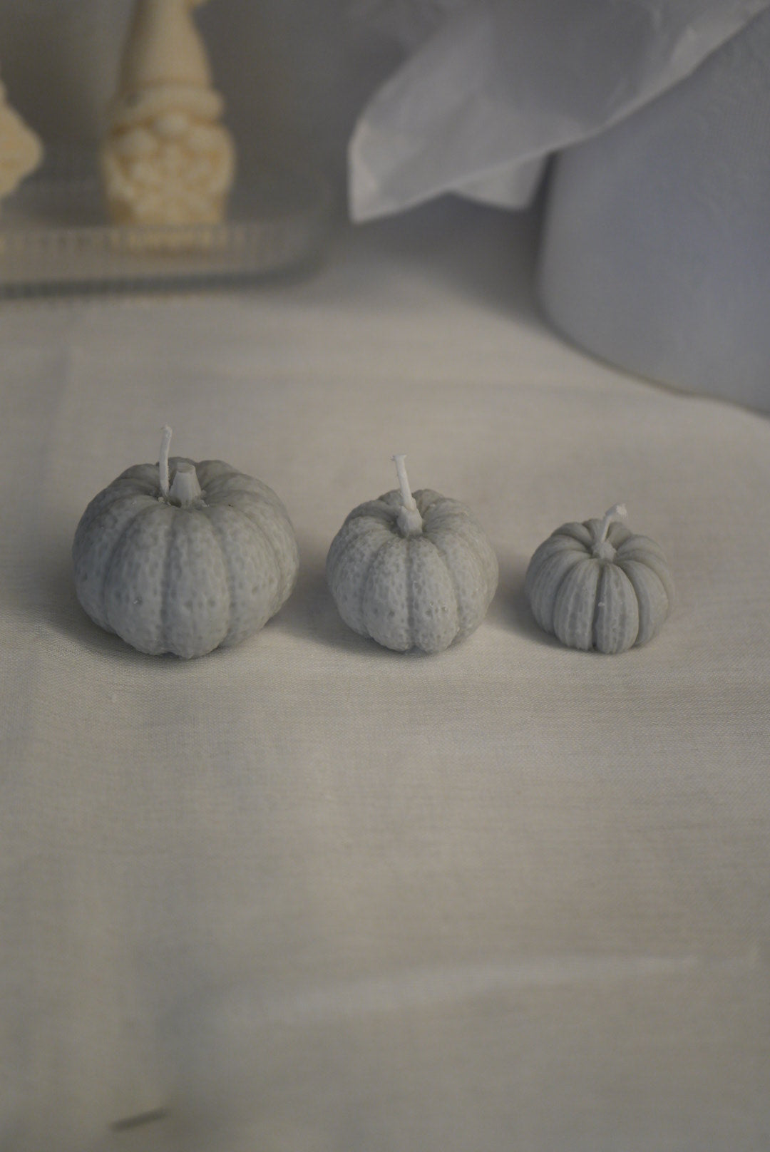 3er Set Kürbis-Kerzen‘🕯️