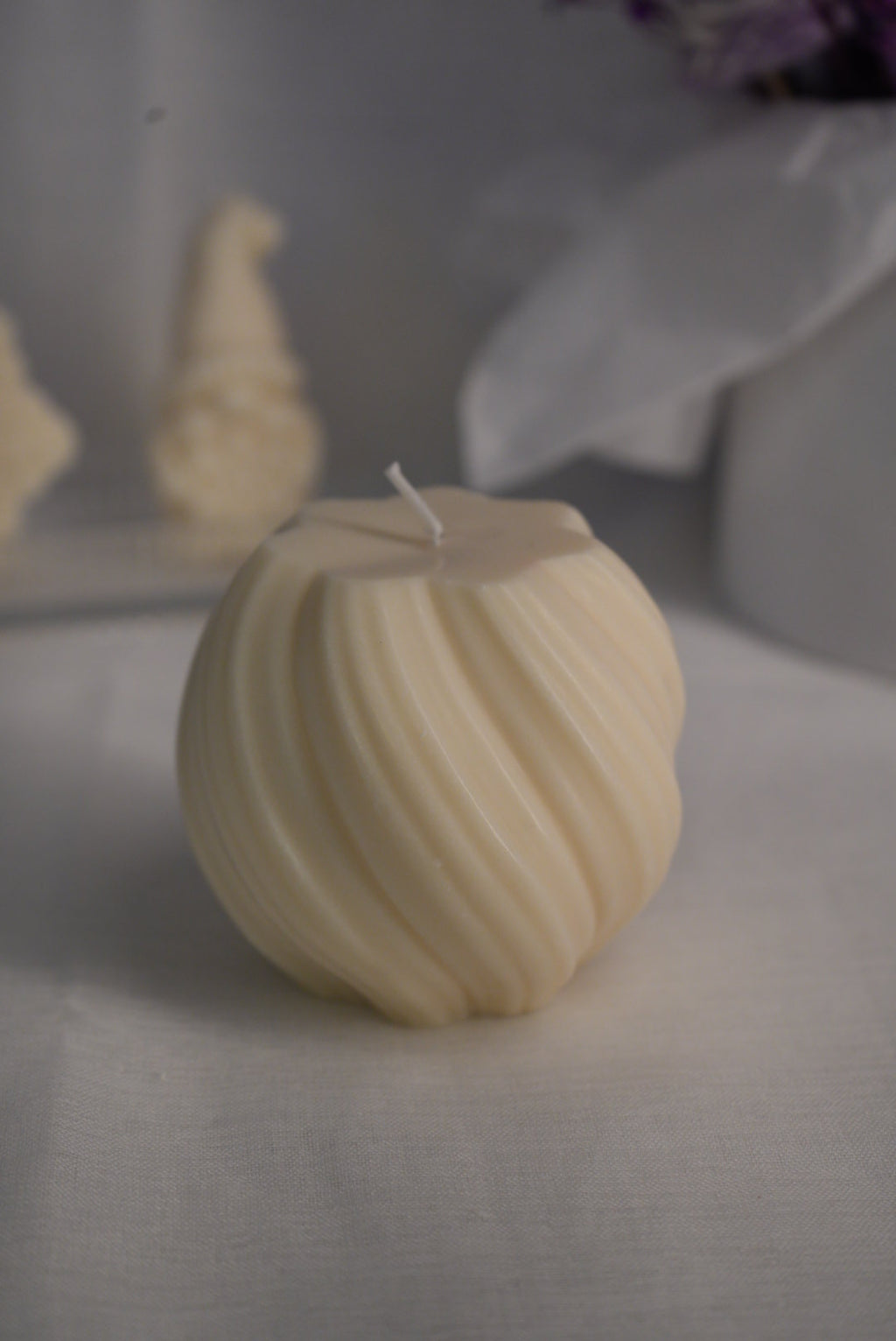 3er Set Swirl Kerze‘🕯️