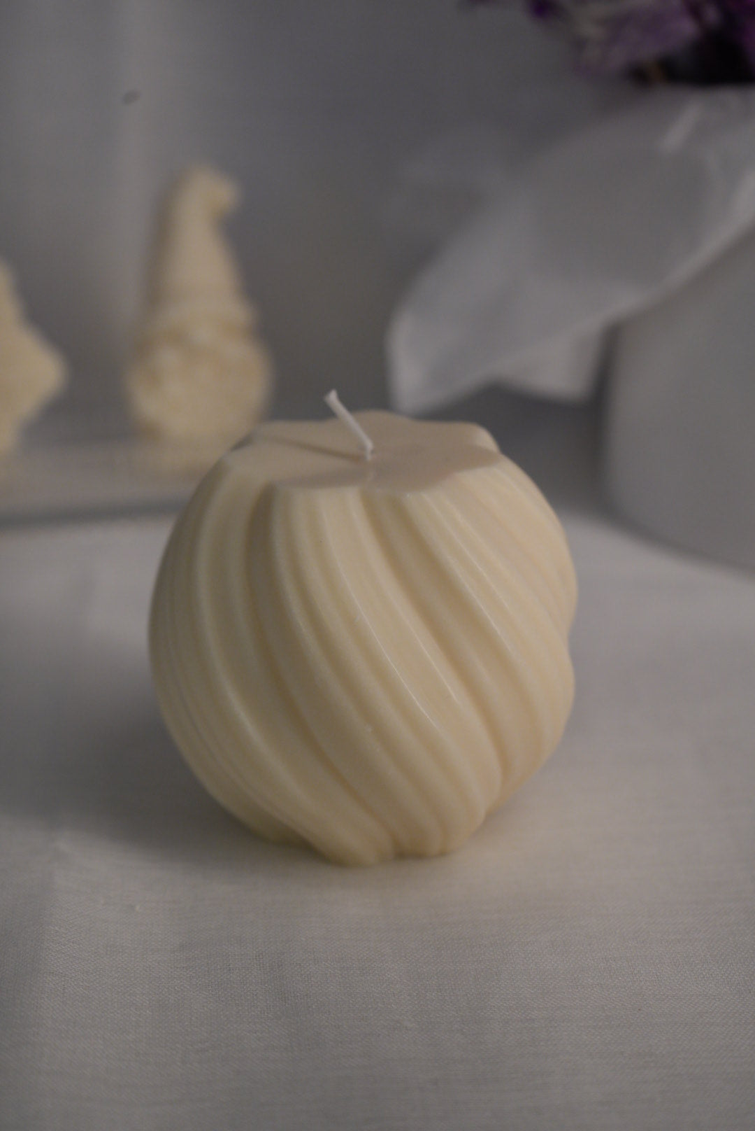 3er Set Swirl Kerze‘🕯️