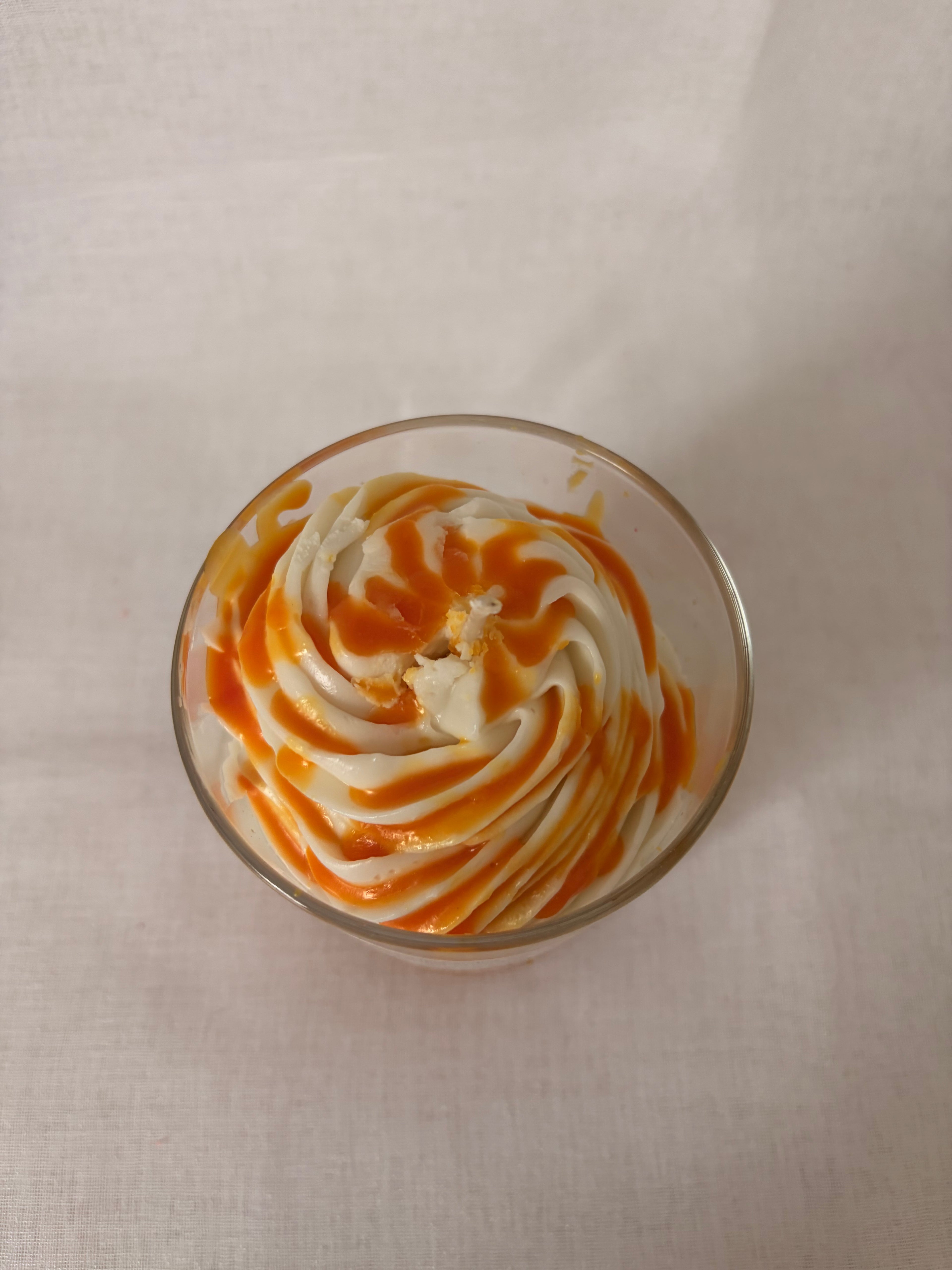 Mango Crumble – Sojawachs Duftkerze 🥭🍊