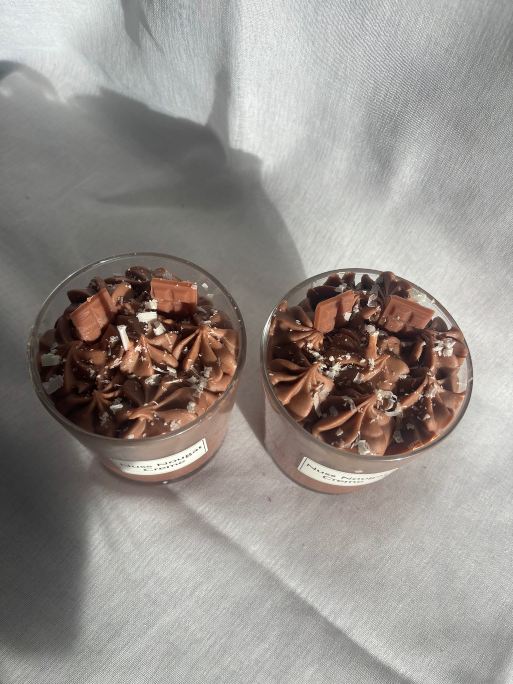 Nuss Nougat Creme – Duftkerze aus Sojawachs