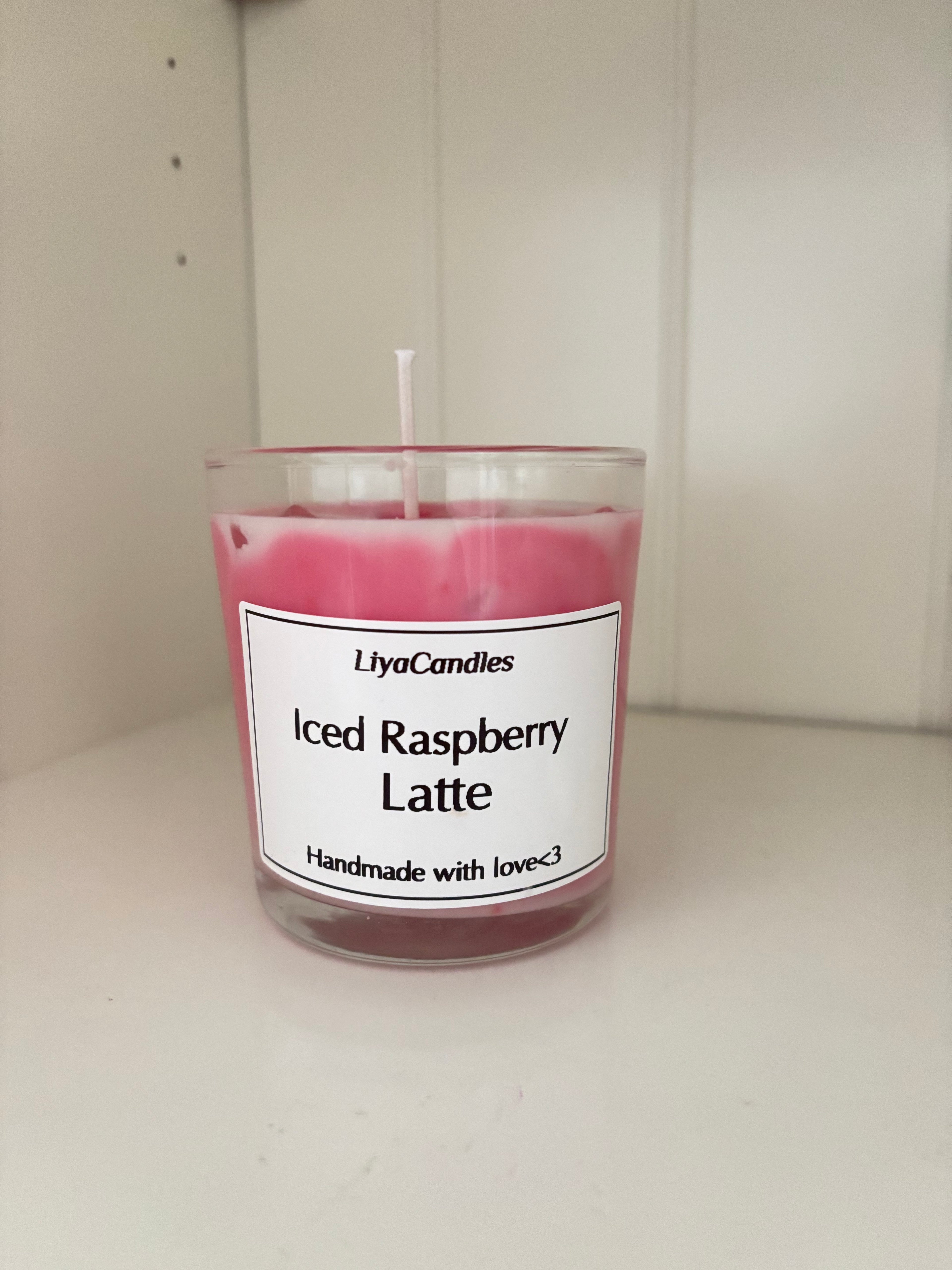 Iced Raspberry Latte‘🩷